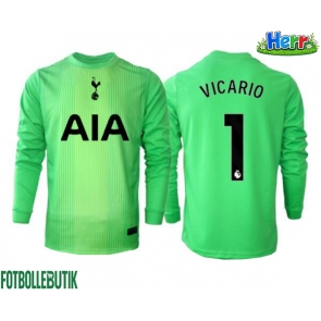 Tottenham Hotspur Guglielmo Vicario #1 Målvakt Hemmatröja 2025-26 Långärmad